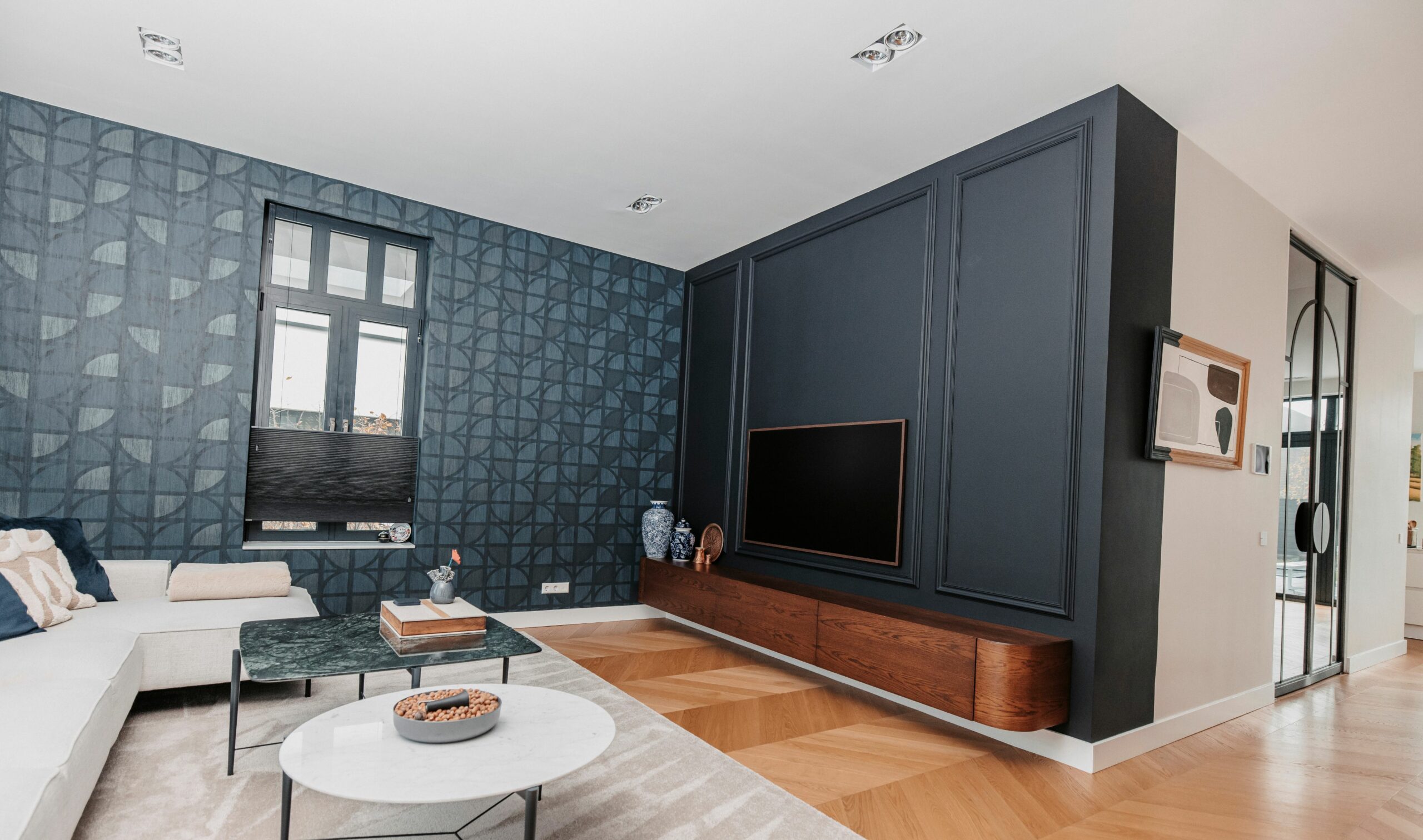 MDF Eiken Fineer Tv-dressoir