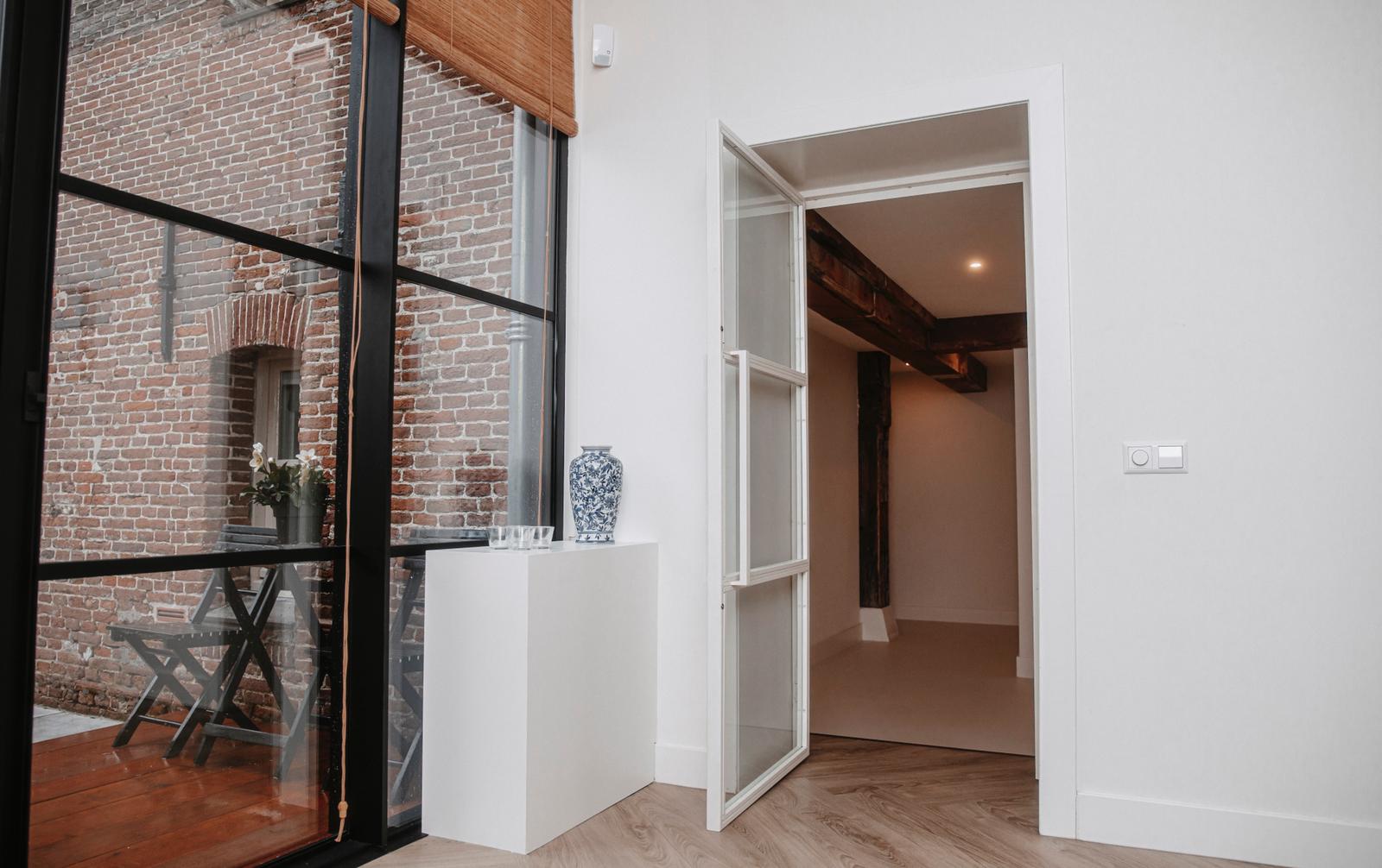 Stalen taatsdeur RAL 9010