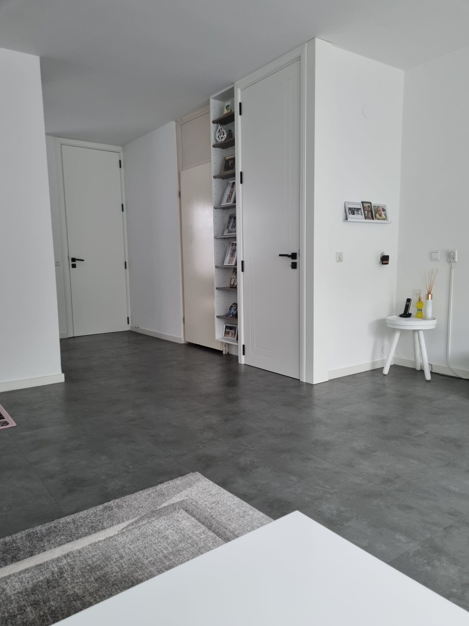 MDF gespoten RAL 9016 satijn mat